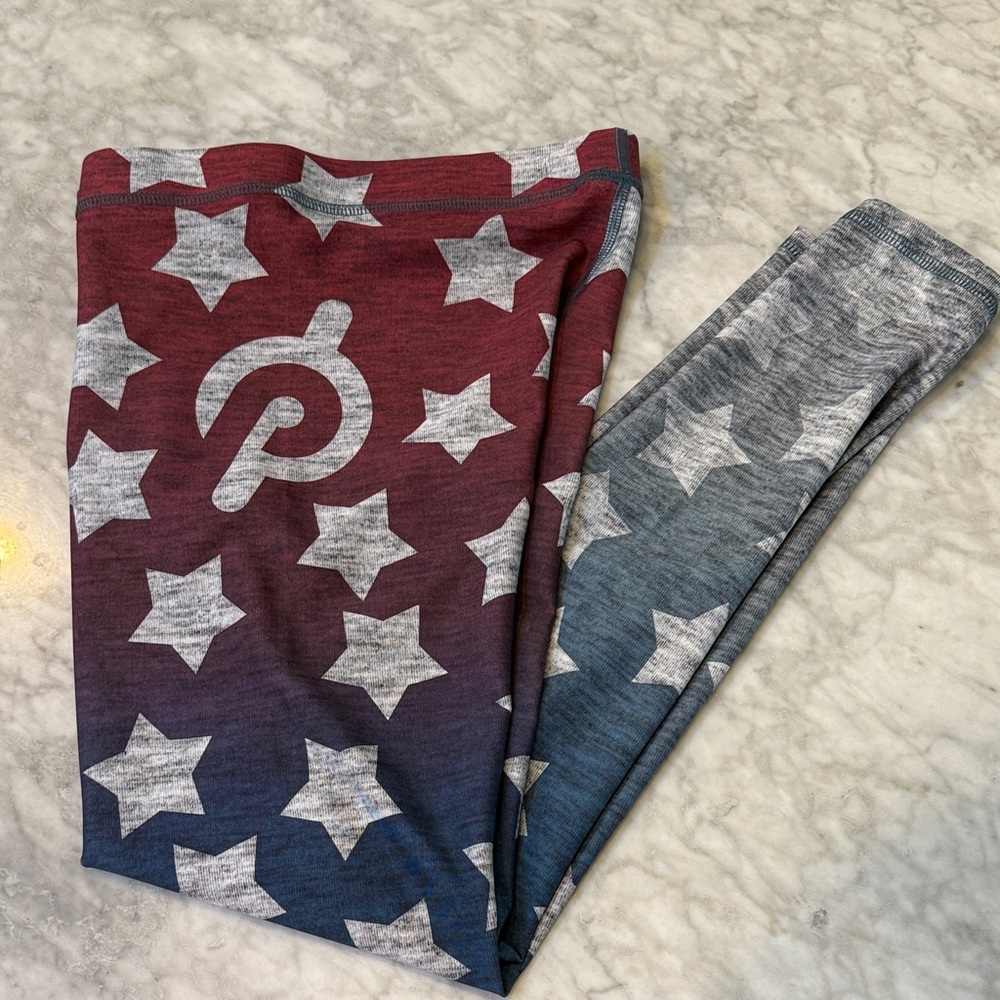 Peloton Star Leggings by Terez - Size L - Ankle Length